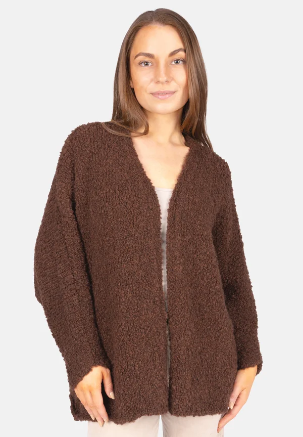 ROBIN CARDIGAN
 - Cardigan - mokka