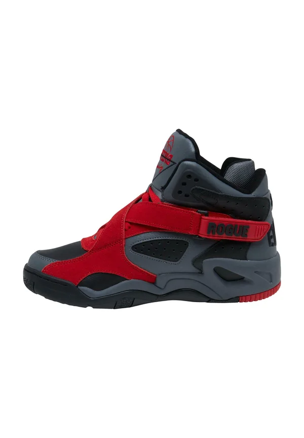 ROGUE - Skate shoes - casterock black chinese red