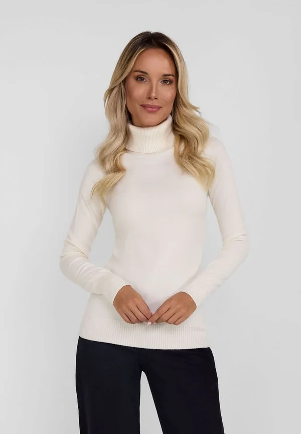 ROLL NECK - Jumper - cream
