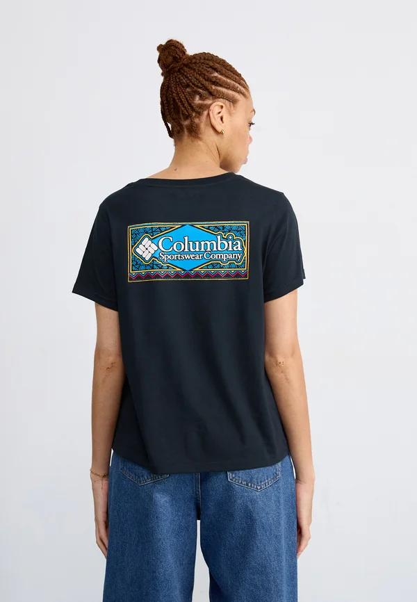 ROLLING BEND™ GRAPHIC  - Print T-shirt - black