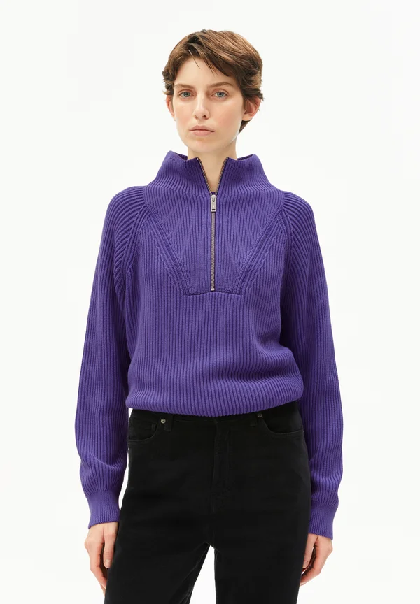 RONYIAAS DYE - Jumper - indigo lilac