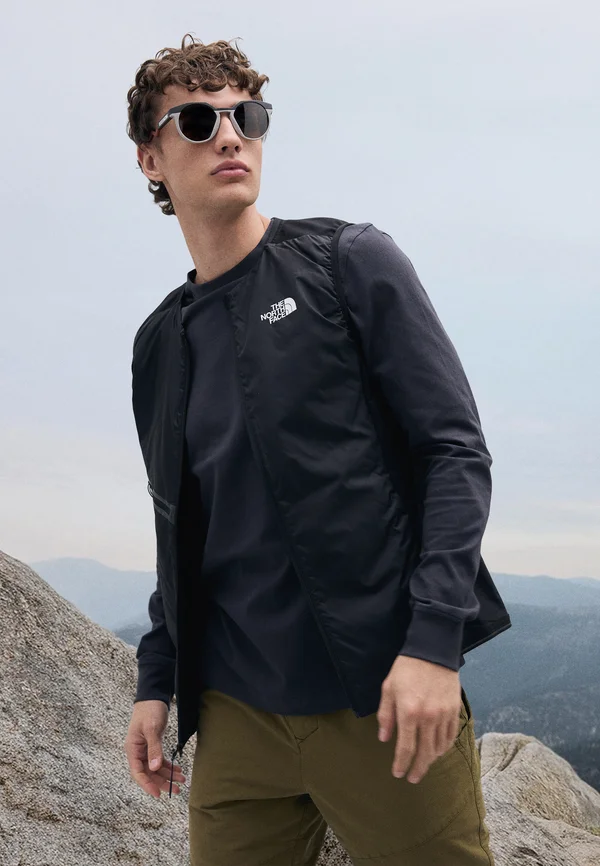 ROOT LOGO TEE - Long sleeved top - raven