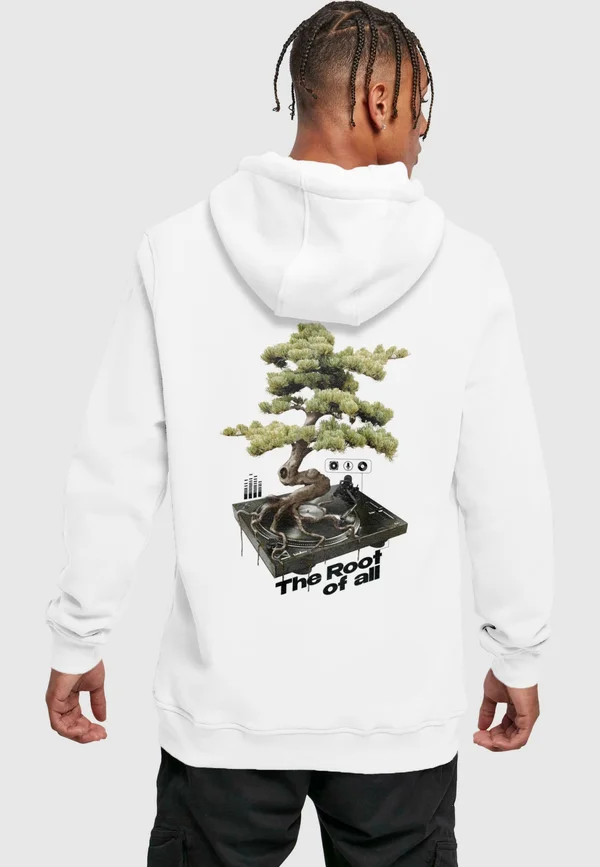 ROOT OF ALL  - Hoodie - white