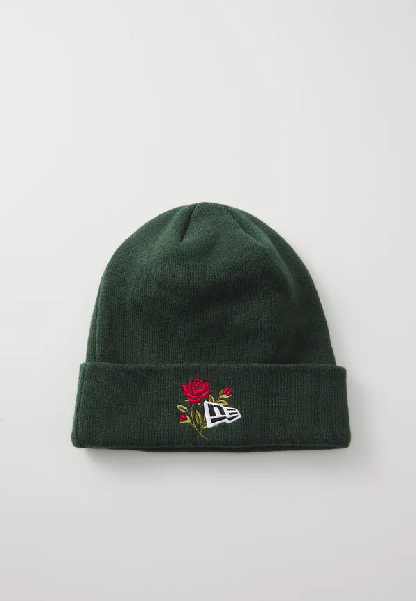 ROSE ICON BEANIE UNISEX - Beanie - dark green