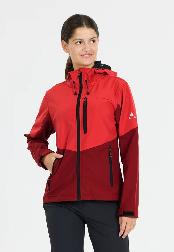ROSEA V2 - Soft shell jacket - rococco red