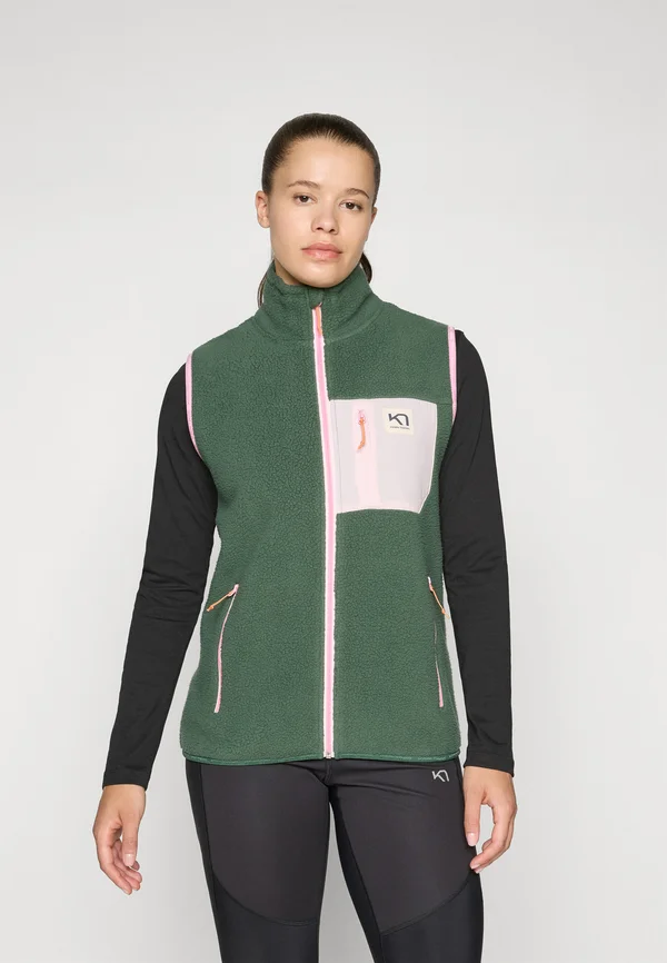 ROTHE VEST - Waistcoat - thyme