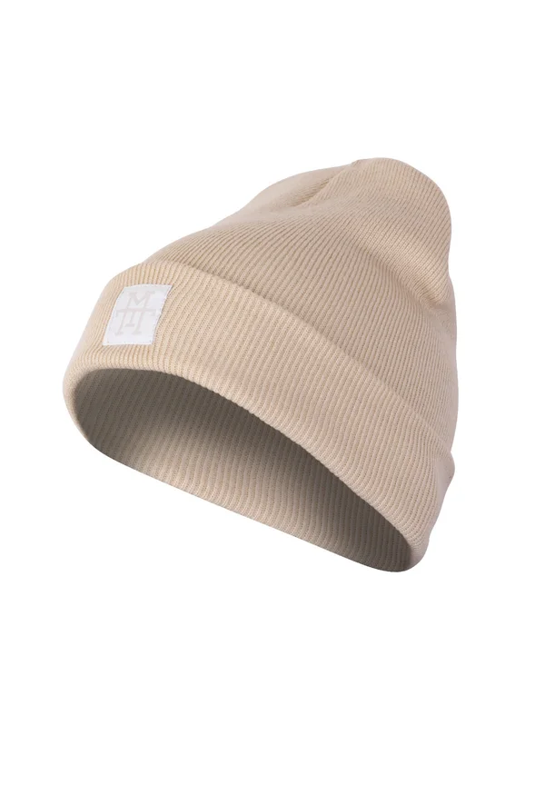 ROUGH BEANIE -MÜTZE – STRICKMÜTZE - Beanie - sand
