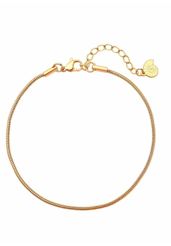 ROUND SNAKE - Anklet - rosegoldfarben