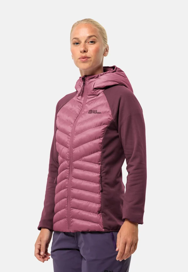 ROUTEBURN PRO HYBRID - Winter jacket - raisin