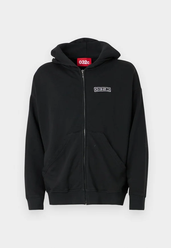 ROUTINE ZIP UNISEX - Hoodie - faded black