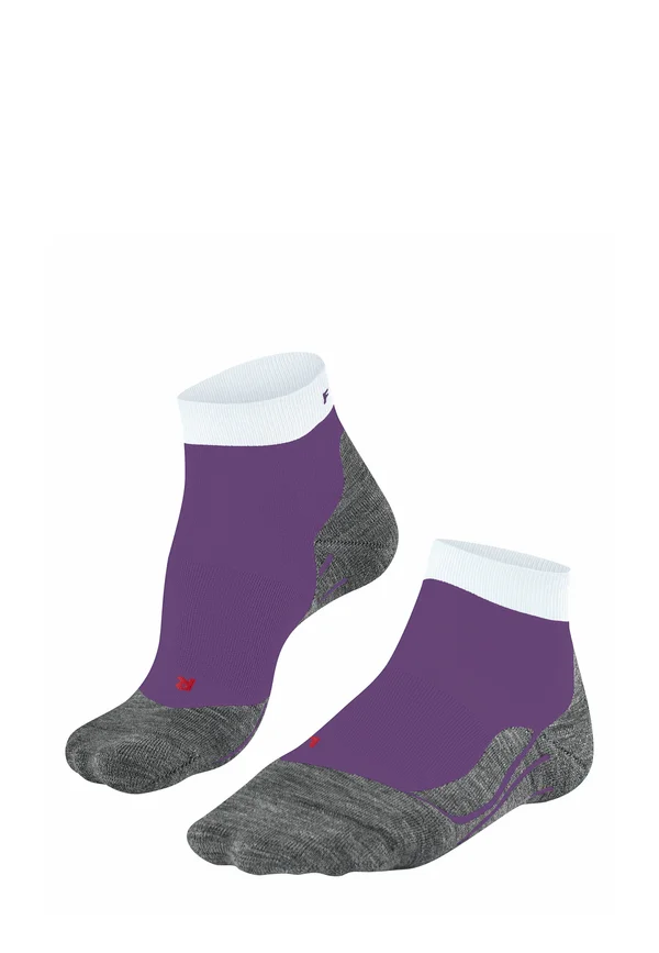 RU4 SHORT RUNNING MEDIUM CUSHIONING - Sports socks - plum