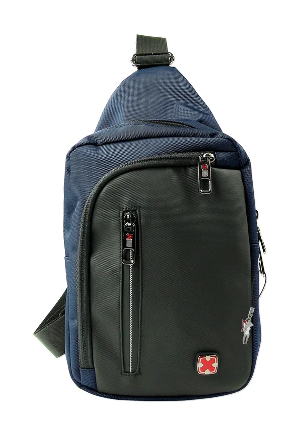 Rucksack - blau schwarz