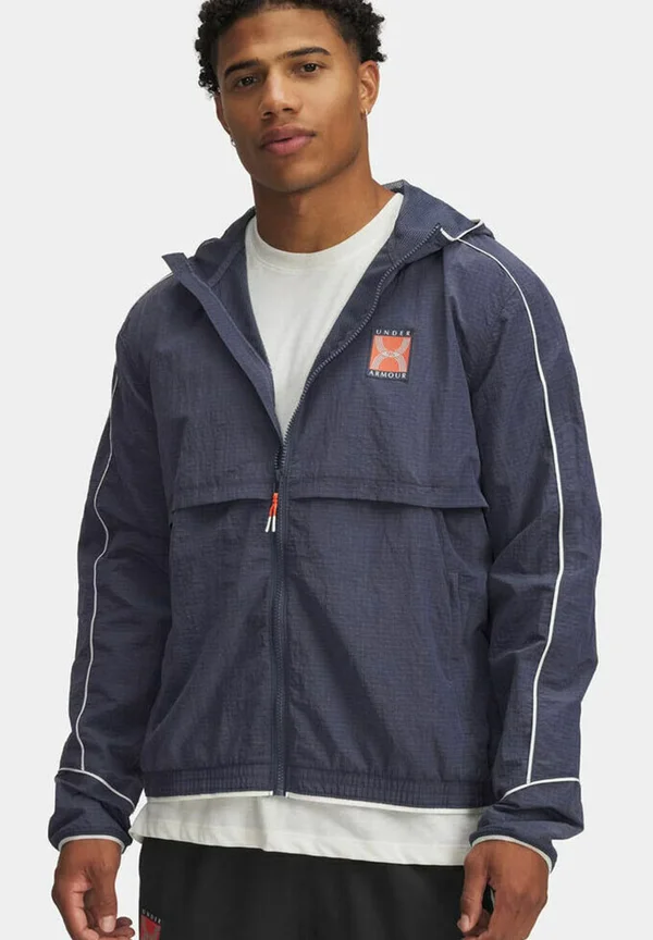 RUN 96 - Running jacket - gray downpour gray