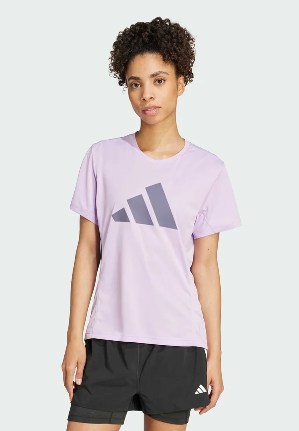 RUN IT TEE - Print T-shirt - powder plum