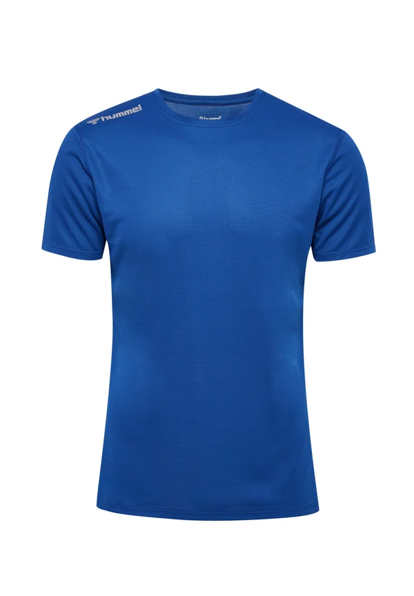 RUN - Print T-shirt - true blue