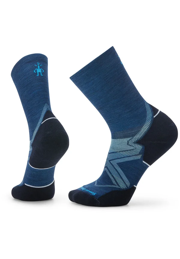 RUN TARGETED CUSHION COLD WEATHER CREW - Sports socks - alpine blue