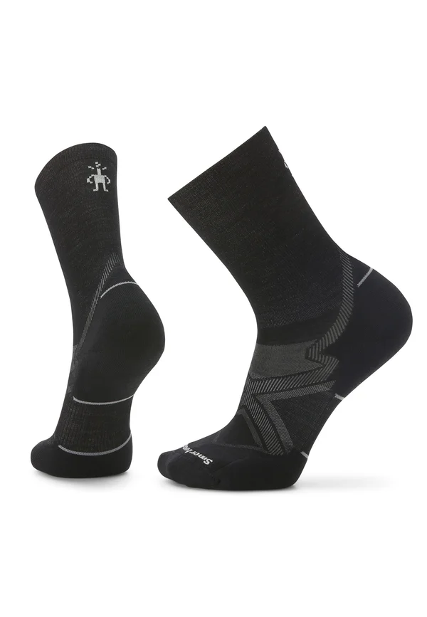RUN TARGETED CUSHION COLD WEATHER CREW - Sports socks - black