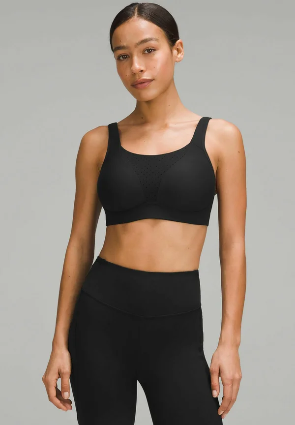 Run Times B-G Cup - High support sports bra - black