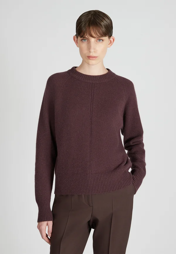 RUNDHALS REGULAR FIT - ZANONE - Jumper - purple