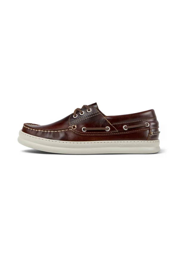 RUNNER FOUR - Boat shoes - mittelbraun