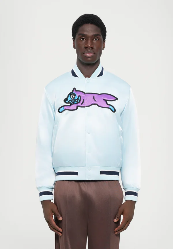 RUNNING DOG BOMBER JACKET - Light jacket - ice blue