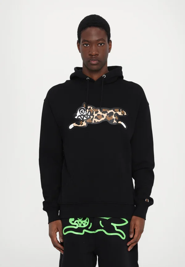 RUNNING DOG POPOVER HOOD - Sweatshirt - black