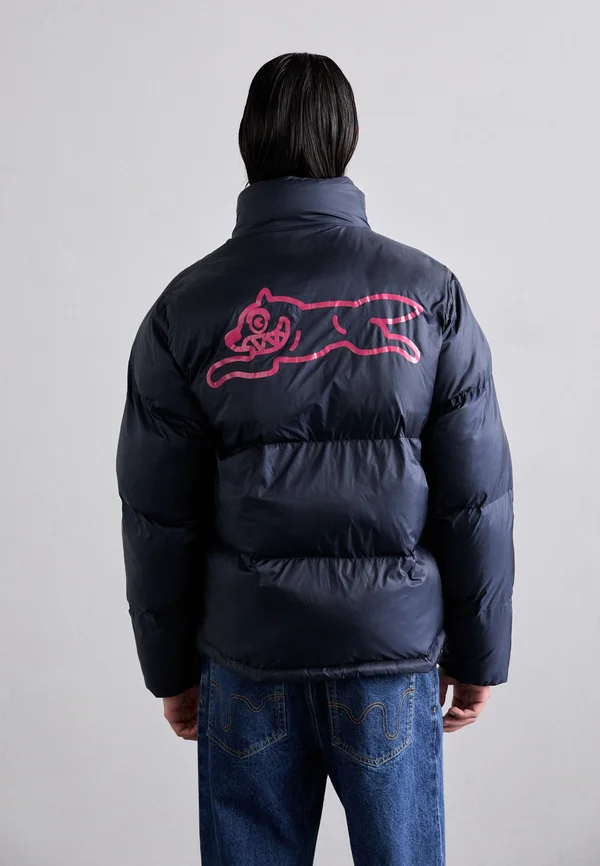 RUNNING DOG PUFFER JACKET - Winter jacket - navy