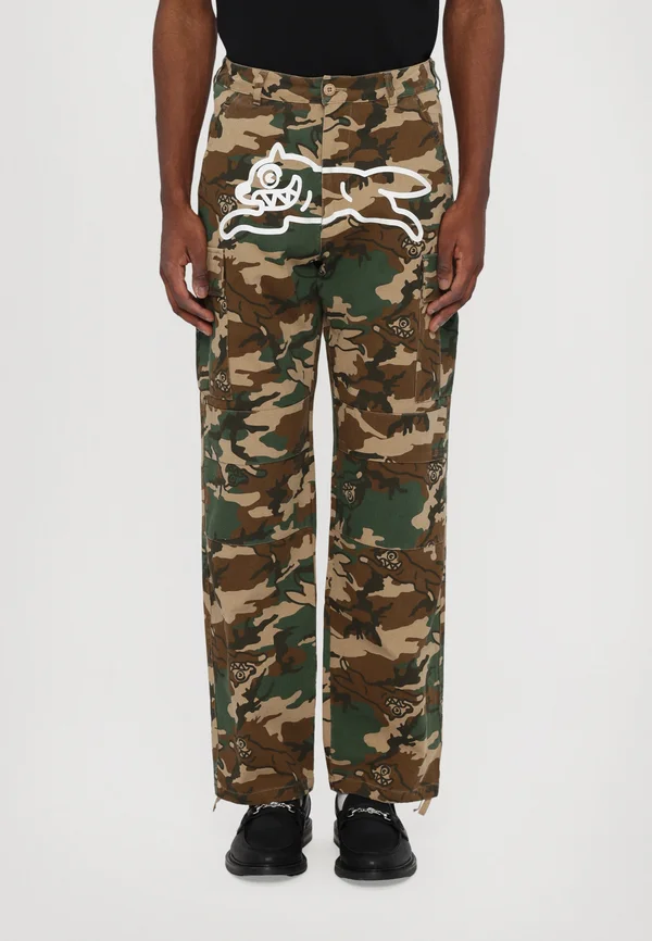RUNNING DOG WOODLAND CAMO - Cargo trousers - multi coloured