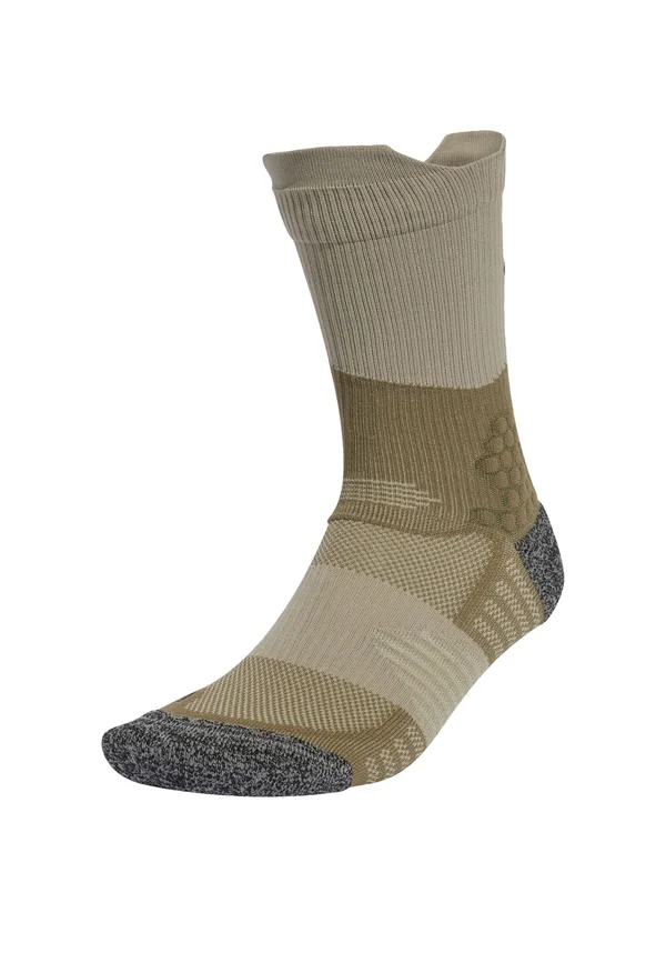 RUNXBOOST - Sports socks - olive strata   silver pebble