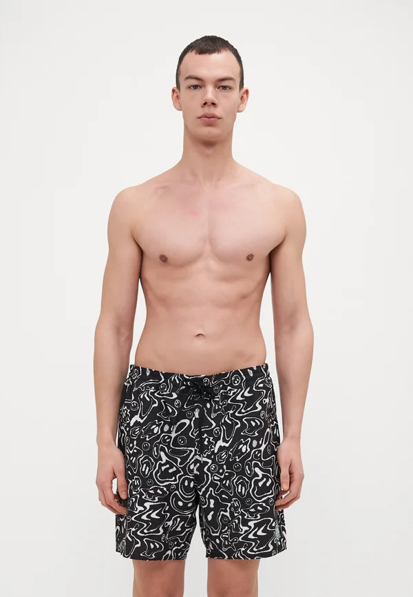 RYGALSKI SMILE TRUNK  - Swimming shorts - black