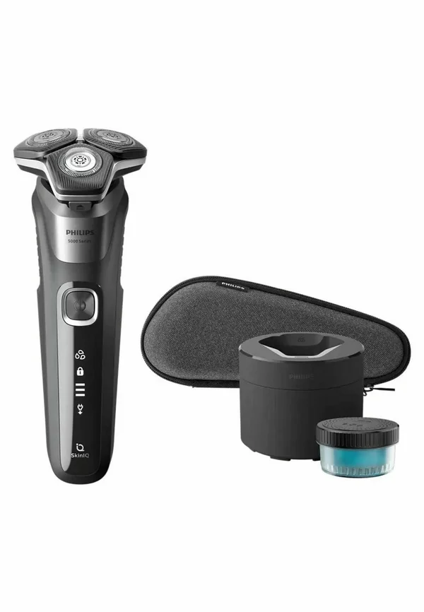 S5887/50 SHAVER &QUICK CLEANING POD, POU - Razor - metallic grey