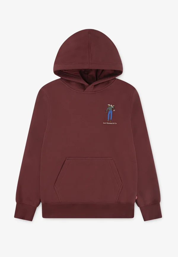 SADDLE MAN - Sweatshirt - red pear