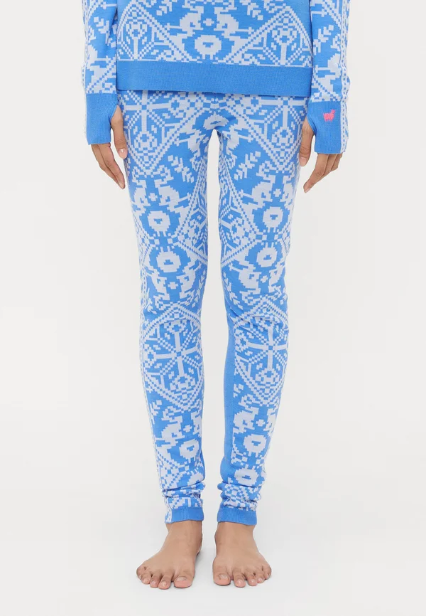 SAGA PANTS - Base layer - sea