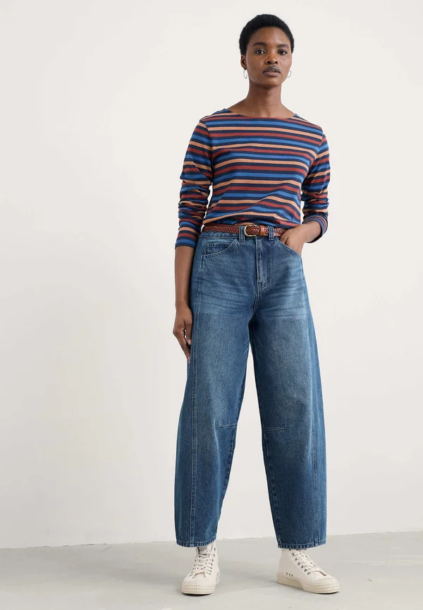 SAILOR  - Long sleeved top - multi  tri mini cornish burgundy