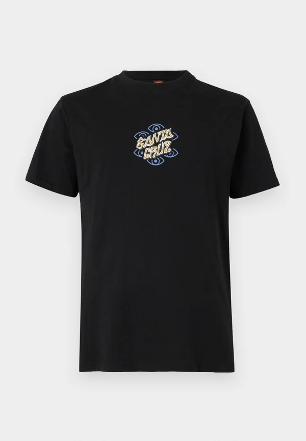 SALBA EYES DOT UNISEX - Print T-shirt - black
