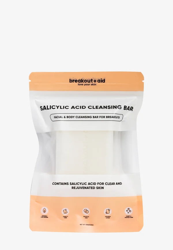SALICYLIC CLEANSING BAR FOR BREAKOUTS - BODY AND FACE - Cleansing oil
