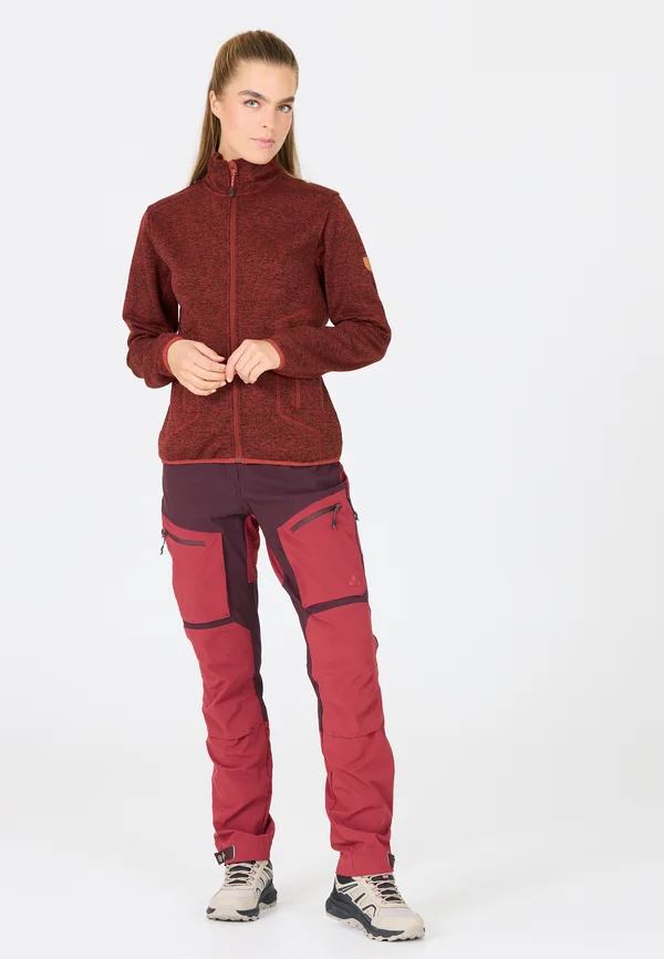SAMANI W MELANGE - Training jacket - red pear
