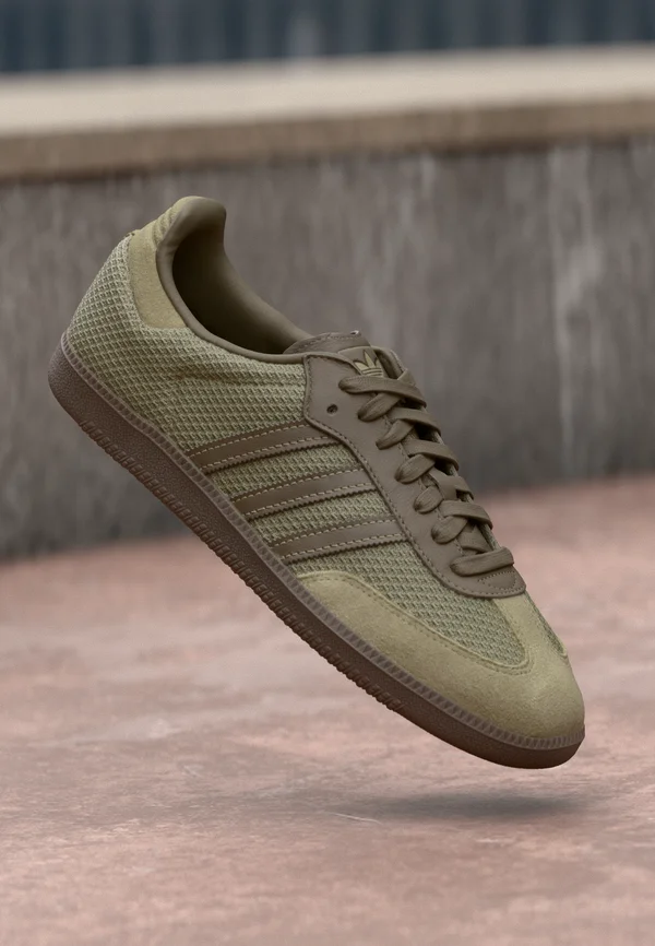 SAMBA OG UNISEX - Trainers - orbit green/cargo brown