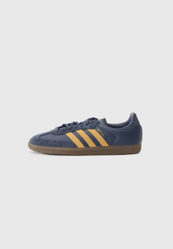SAMBA OG UNISEX - Trainers - shadow navy/golden beige/gum