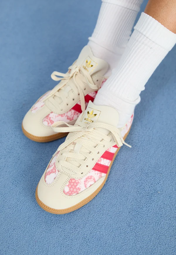 SAMBA OG X LIBERTY LONDON - Trainers - white/cream white/better scarlet