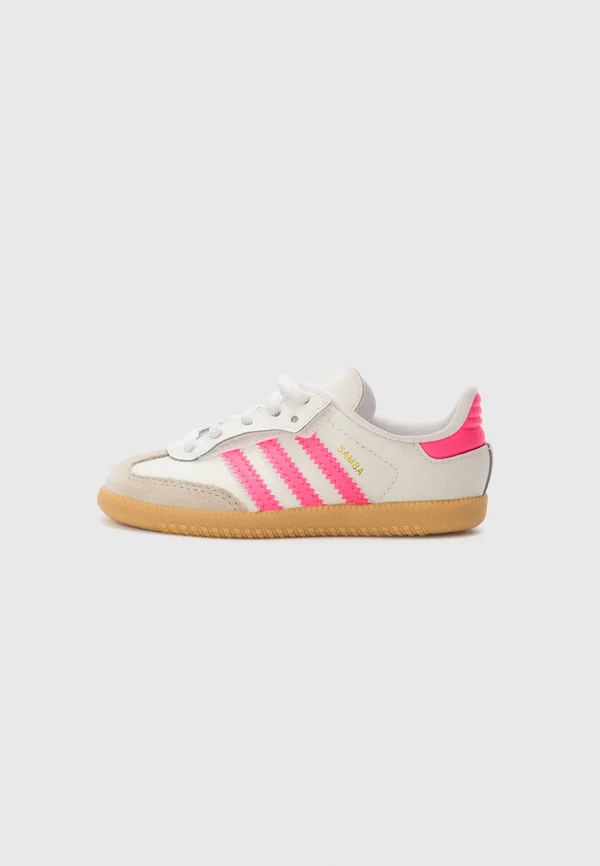 SAMBA UNISEX - Trainers - white/lucid pink/gum