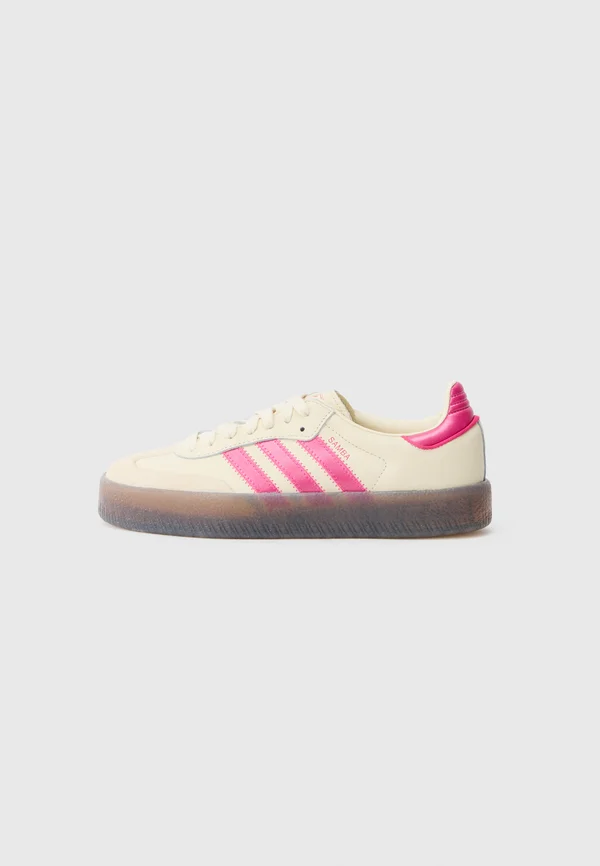 SAMBAE - Trainers - cream white/shock pink