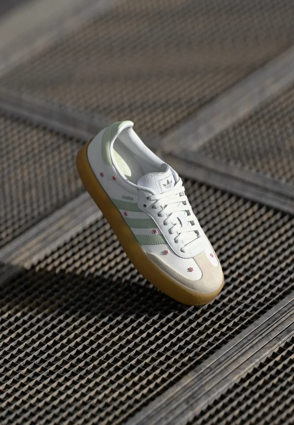 SAMBAE - Trainers - footwear white/green