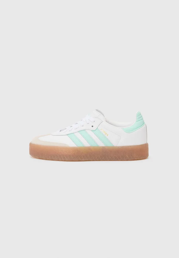 SAMBAE UNISEX  - Trainers - white/clear mint/gold-coloured