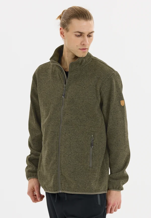 SAMPTON - Fleece jacket - khaki