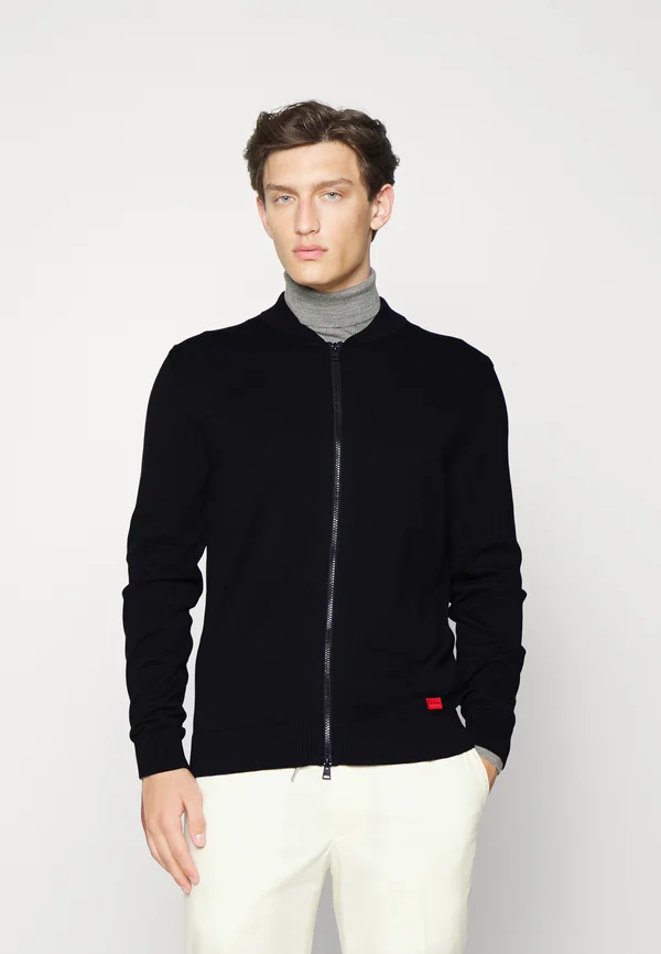 SAN JAQUE - Cardigan - black