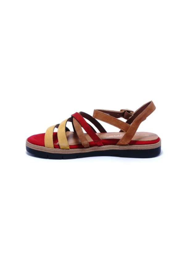 Sandals - cognac comb