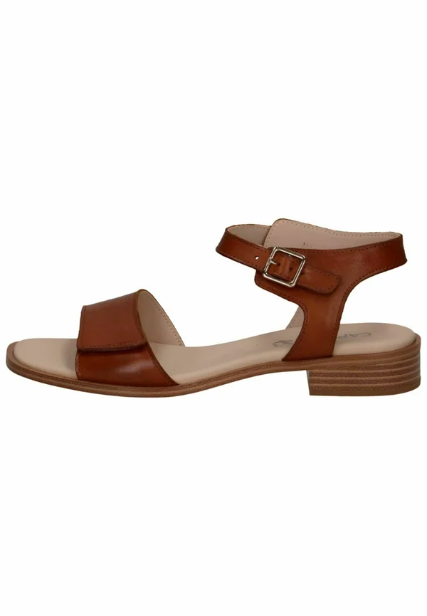 Sandals - cognac nappa