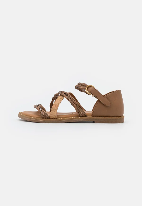 Sandals - cognac