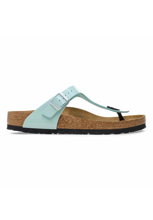 Sandals - patent surf green